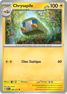 Carte Pokémon Chrysapile 065/217 Commune Héros Transcendants