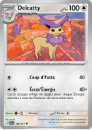 Carte Pokémon Delcatty 166/217 Peu commune Héros Transcendants