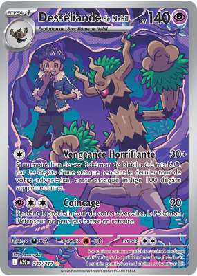 Carte Pokémon Desséliande de Nabil 237/217 AR Héros Transcendants