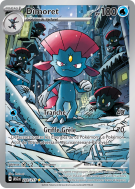Carte Pokémon Dimoret 228/217 AR Héros Transcendants