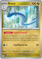 Carte Pokémon Draco 151/217 Peu commune Héros Transcendants