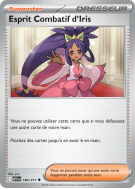 Carte Pokémon Esprit Combatif d'Iris 190/217 Peu commune Héros Transcendants