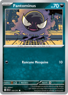 Carte Pokémon Fantominus 123/217 Commune Héros Transcendants