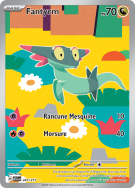 Carte Pokémon Fantyrm 247/217 AR Héros Transcendants