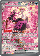 Carte Pokémon Favianos-ex 288/217 Alternative Héros Transcendants
