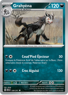 Carte Pokémon Grahyèna 129/217 Peu commune Héros Transcendants