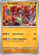 Carte Pokémon Groudon 108/217 Rare Héros Transcendants