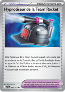 Carte Pokémon Hypnotiseur de la Team Rocket 206/217 Peu commune Héros Transcendants