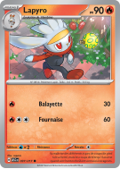 Carte Pokémon Lapyro 037/217 Commune Héros Transcendants