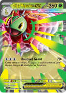 Carte Pokémon Méga-Méganium-ex 010/217 Double rare Héros Transcendants