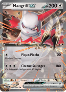 Carte Pokémon Mangriff-ex 167/217 Double rare Héros Transcendants