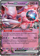 Carte Pokémon Mewtwo-ex de la Team Rocket 079/217 Double rare Héros Transcendants