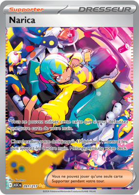 Carte Pokémon Narica 291/217 Alternative Héros Transcendants