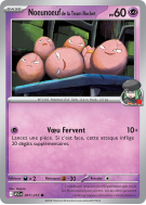Carte Pokémon Noeunoeuf de la Team Rocket 077/217 Commune Héros Transcendants
