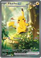 Carte Pokémon Pikachu-ex 276/217 Alternative Héros Transcendants