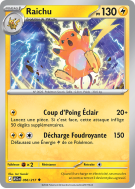 Carte Pokémon Raichu 056/217 Peu commune Héros Transcendants
