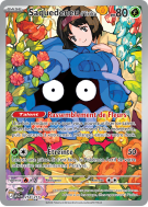 Carte Pokémon Saquedeneu d'Erika 218/217 AR Héros Transcendants