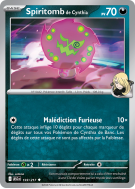 Carte Pokémon Spiritomb de Cynthia 133/217 Peu commune Héros Transcendants