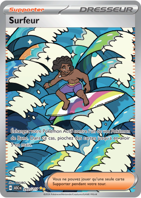 Carte Pokémon Surfeur 293/217 Alternative Héros Transcendants