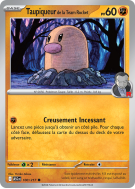 Carte Pokémon Taupiqueur de la Team Rocket 100/217 Commune Héros Transcendants
