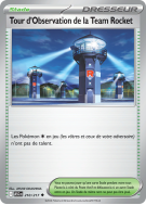 Carte Pokémon Tour d'Observation de la Team Rocket 210/217 Peu commune Héros Transcendants