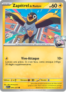 Carte Pokémon Zapétrel de Mashynn 071/217 Commune Héros Transcendants