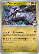 Carte Pokémon Zekrom de N 155/217 Rare Héros Transcendants