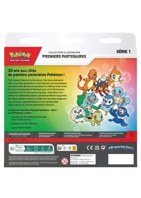 Coffret Illustration Pokémon Premiers Partenaires FR