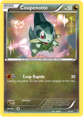 Carte Pokémon Coupenotte 13/20 Aucune Coffre des Dragons