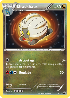Carte Pokémon Drackhaus 7/20 Aucune Coffre des Dragons