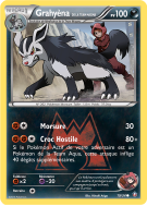 Carte Pokémon Grahyèna de la Team Magma 19/34 Commune Double Danger