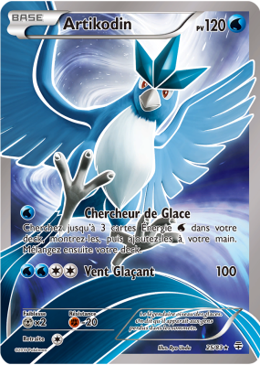 Carte Pokémon Artikodin 25/83 Ultra Rare Générations (JCC)