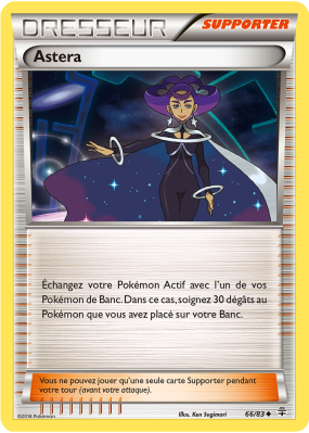 Carte Pokémon Astera 66/83 Peu commune Générations (JCC)
