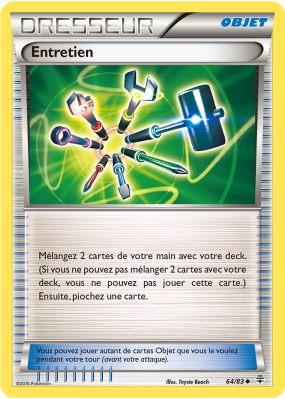 Carte Pokémon Entretien 64/83 Peu commune Générations (JCC)