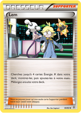 Carte Pokémon Lem 59/83 Peu commune Générations (JCC)