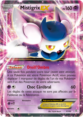 Carte Pokémon Mistigrix-EX 37/83 Ultra Rare Générations (JCC)