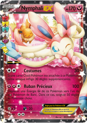 Carte Pokémon Nymphali-EX RC21/RC32 Ultra Rare Générations (JCC)