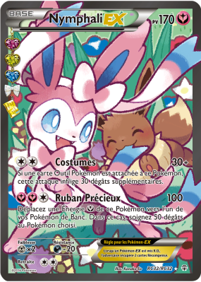 Carte Pokémon Nymphali-EX RC32/RC32 Ultra Rare Générations (JCC)