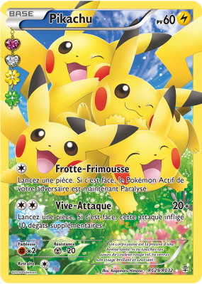 Carte Pokémon Pikachu RC29/RC32 Ultra Rare Générations (JCC)