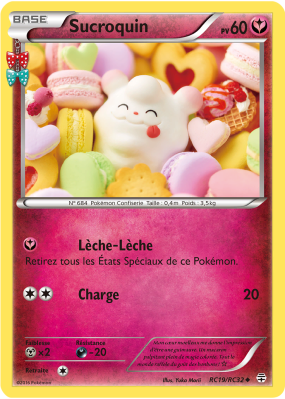 Carte Pokémon Sucroquin RC19/RC32 Commune Générations (JCC)