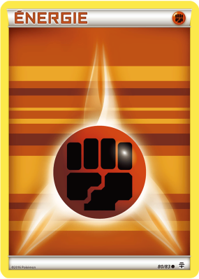 Carte Pokémon Énergie Combat 80/83 Commune Générations (JCC)