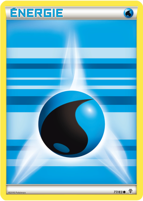 Carte Pokémon Énergie Eau 77/83 Commune Générations (JCC)