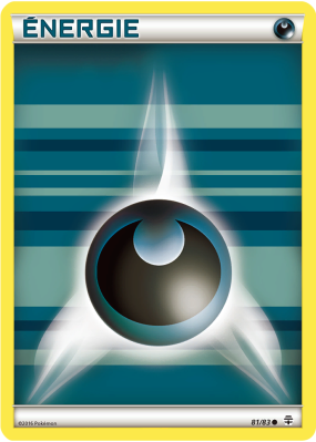 Carte Pokémon Énergie Obscurité 81/83 Commune Générations (JCC)