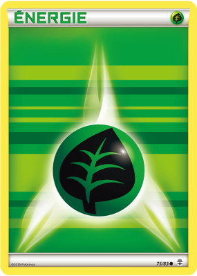Carte Pokémon Énergie Plante 75/83 Commune Générations (JCC)