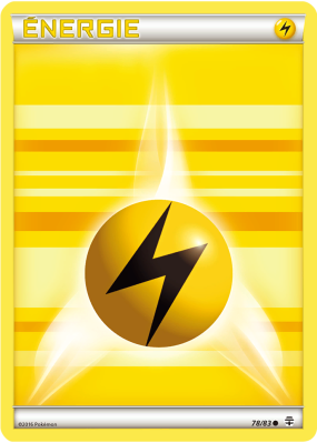 Carte Pokémon Énergie Électrique 78/83 Commune Générations (JCC)