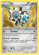 Carte Pokémon Clic 75/114 Peu commune Noir & Blanc (JCC)