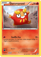 Carte Pokémon Darumarond 23/114 Commune Noir & Blanc (JCC)
