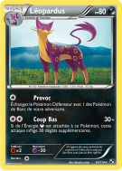 Carte Pokémon Léopardus 67/114 Rare Noir & Blanc (JCC)