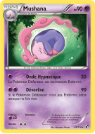Carte Pokémon Mushana 49/114 Rare Noir & Blanc (JCC)
