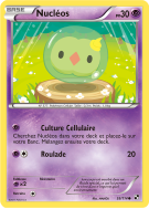 Carte Pokémon Nucléos 55/114 Commune Noir & Blanc (JCC)